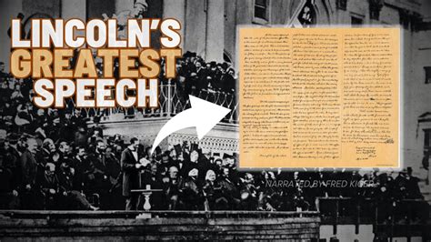 Inauguration Stories: Lincoln’s 1865 “With Malice Toward None” .